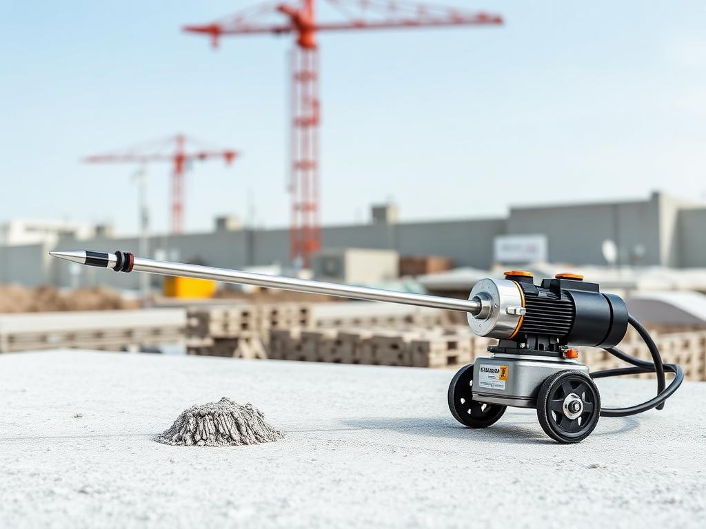 Kit aiguille vibrante pour béton
