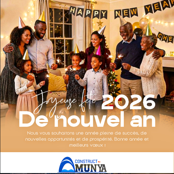 Joyeuse fête de nouvel an 2026
